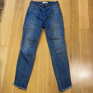 Madewell tulip hem jeans size 26